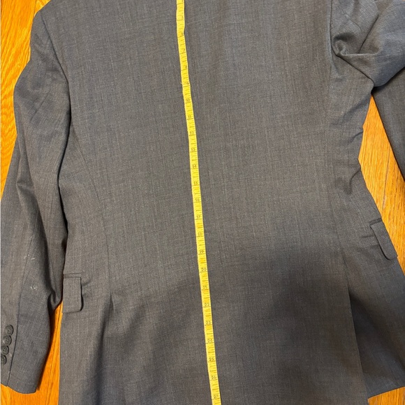 Nordstrom Charcoal Suit for Men 36S Trim Fit - Pant 30W 28L - Picture 8 of 10